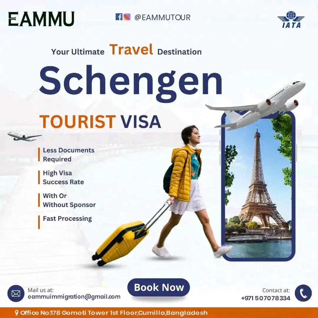 Schengen Europe visa application processing and consultancy in Bangladesh